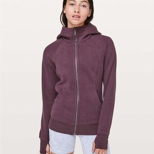 Women's Lululemon Scuba Purple Hoodie - Size 4